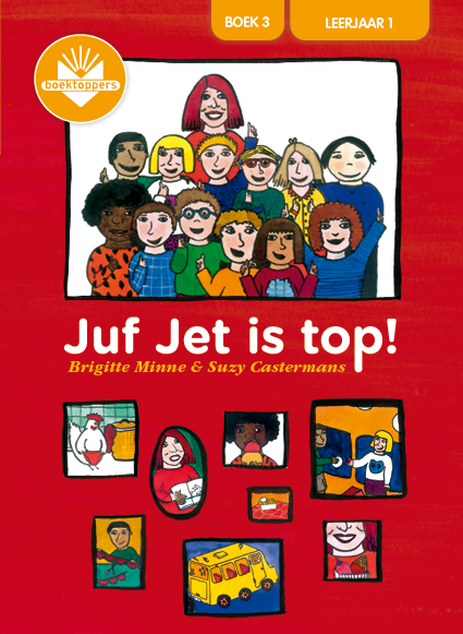 Boektoppers Juf jet isi top