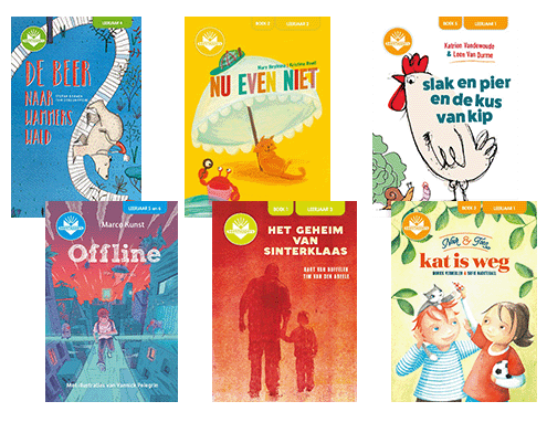 Boektoppers voor de lagere school - Overzicht van covers