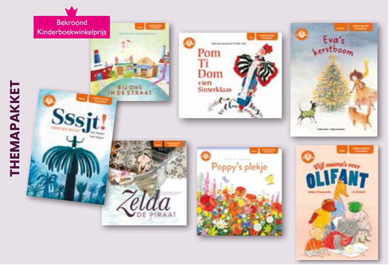 Boektoppers voor de oudste kleuters - themapakket
