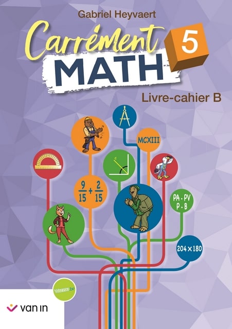 Carrément Math 5B - Livre-cahier