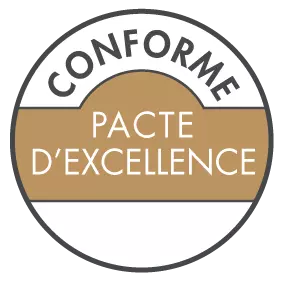 Conforme au Pacte d'excellence