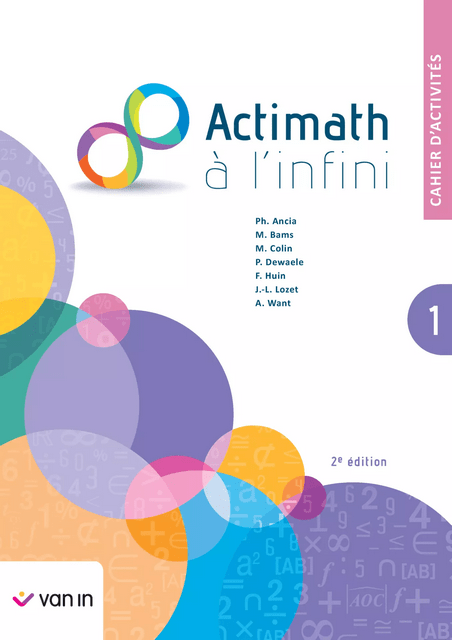 Actimath à l'infini 1 - Cahier