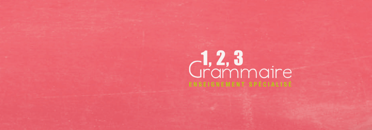 1,2,3 Grammaire