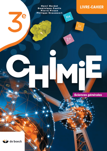 Chimie 3 (2 p./s.) Livre-cahier