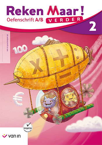 Cover Reken Maar! oefenschrift tweede leerjaar