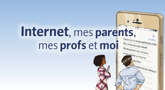 Internet, mes parents, mes profs et moi