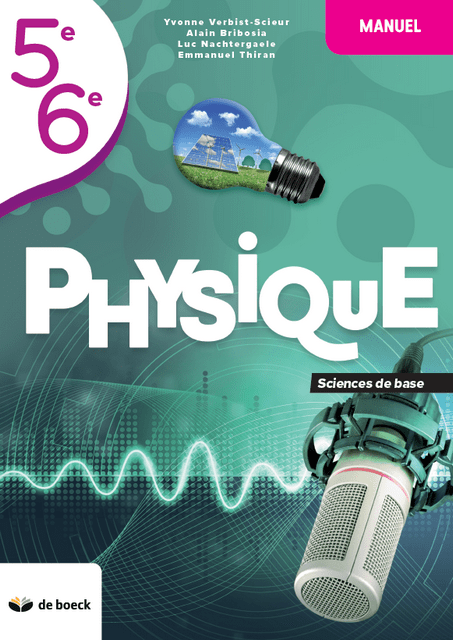 Physique 5/6 (1 p./s.)