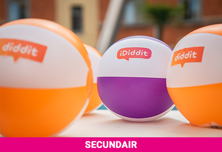 Summer Academy diddit en iDiddit - strandballen met logo