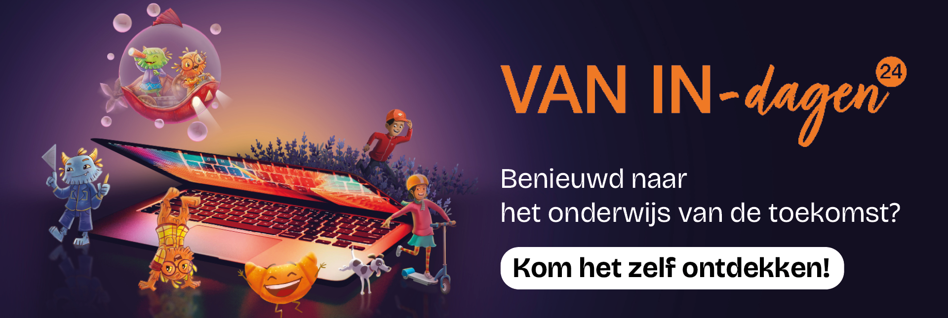 Ontdek het onderwijs van de toekomst op onze van in dagen