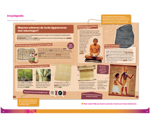 Voorbeeld uit de encyclopedie voor kleuters