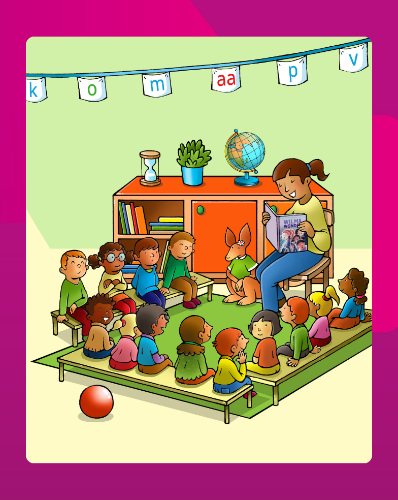 Cover van Taaltoer kleuters