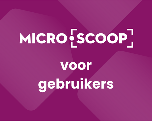 Webinars 2026 - MicroScoop voor gebruikers