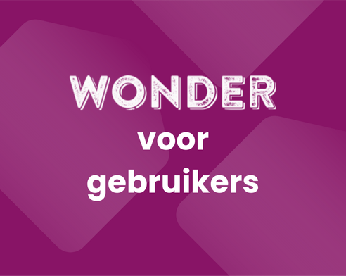 Webinars 2026 - WONDER voor gebruikers