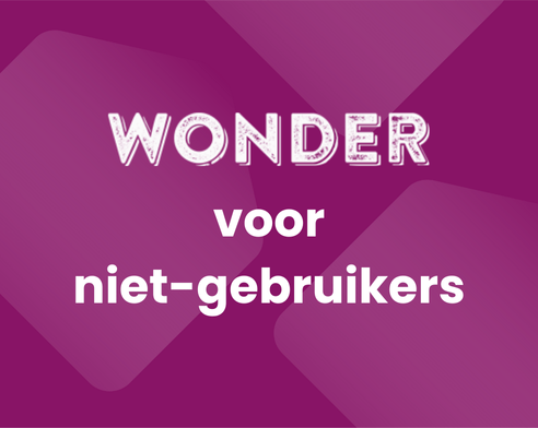 Webinars 2026 - WONDER voor niet-gebruikers