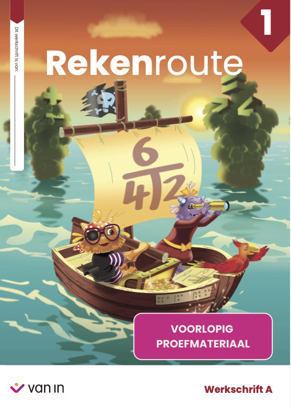 Rekenroute leerjaar 1 - werkschrift A