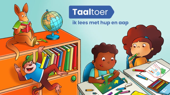 VAN IN-dagen: Presentatie Taaltoer - ik lees met hup en aap - cover slide