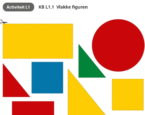 Rekenroute Kleuters - kopieerbladen bij activiteiten