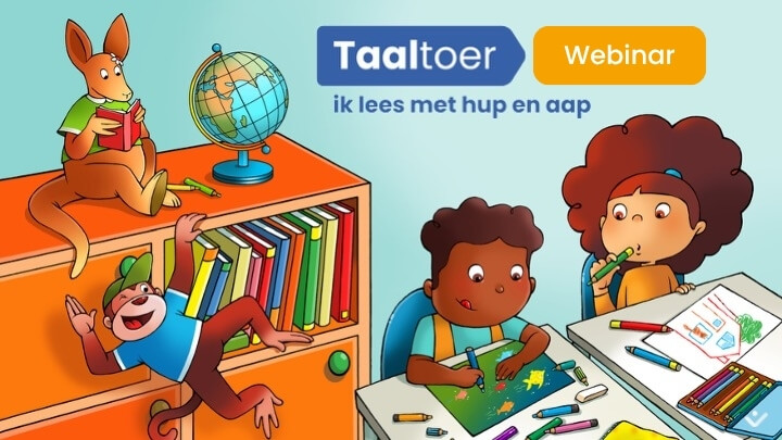 Webinar Taaltoer – ik lees met hup en aap