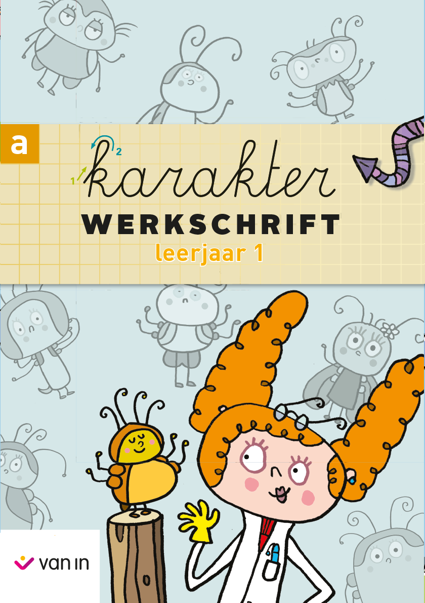 karakter voorbeeld werkschrift 1 a